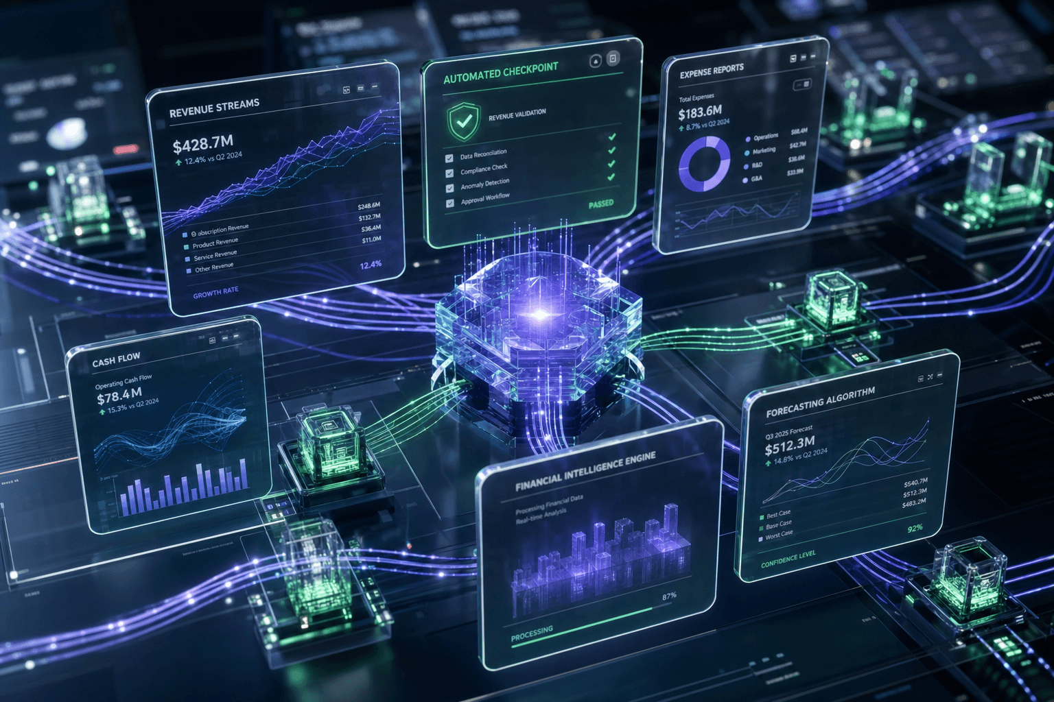 Automating finance operations for predictable revenue forecasting