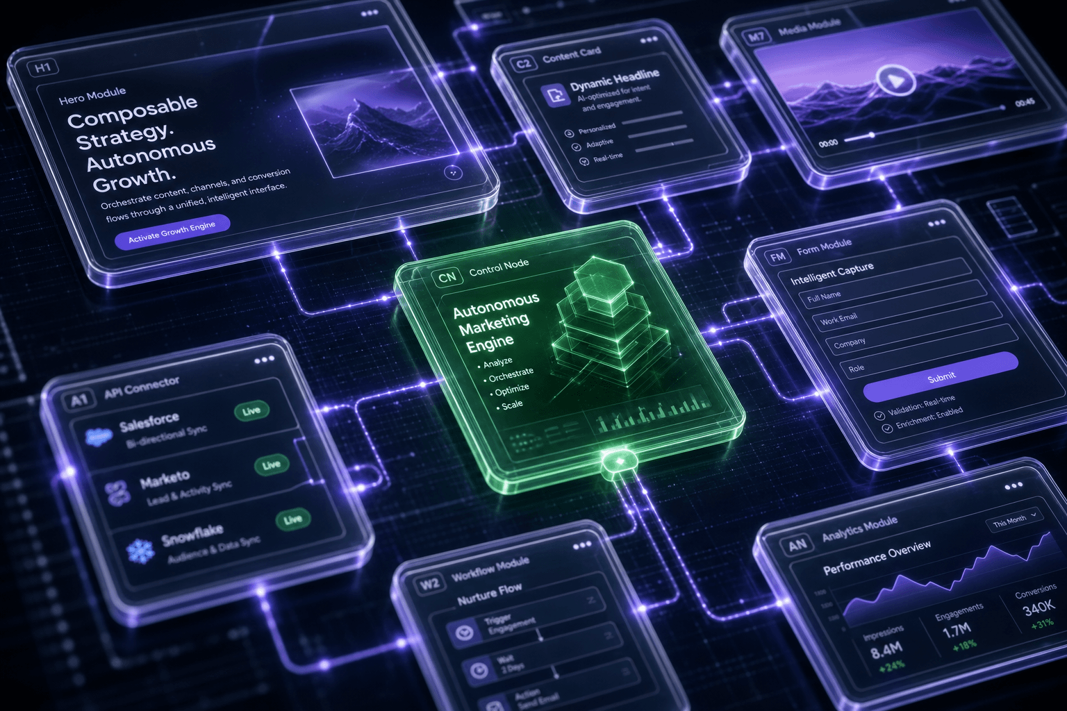 Empowering marketing teams: Building API-first frontends for composable content and autonomous campaign launches